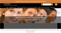 Desktop Screenshot of pinettishopping.com